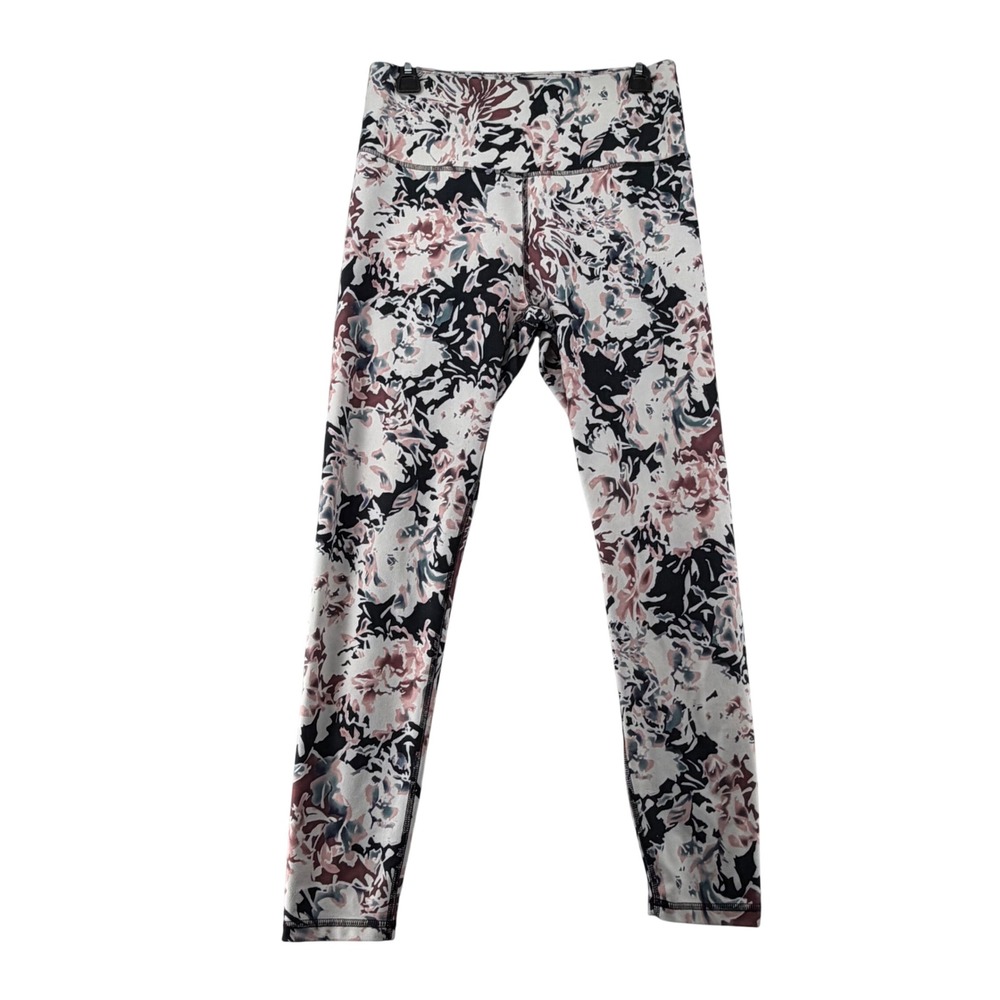 Balance Collection Floral High Rise Leggings Womens X-Large Gym Yoga Pants